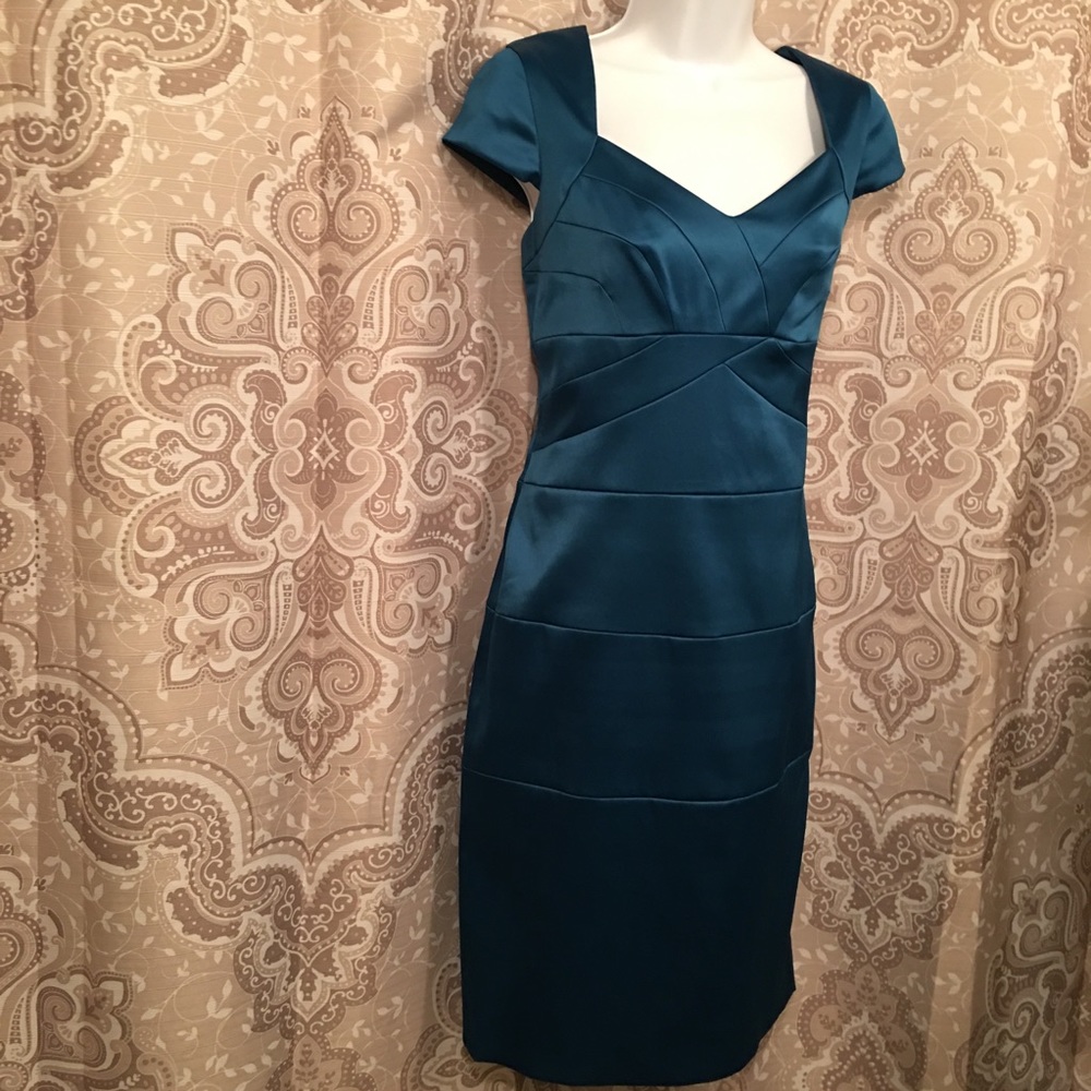 🌹 SANGRIA BLUE COCKTAIL DRESS 🌹